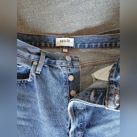 Agolde 90'S Pinch Waist High Rise Straight in Navigate. Size 26 - Picture 8 of 11
